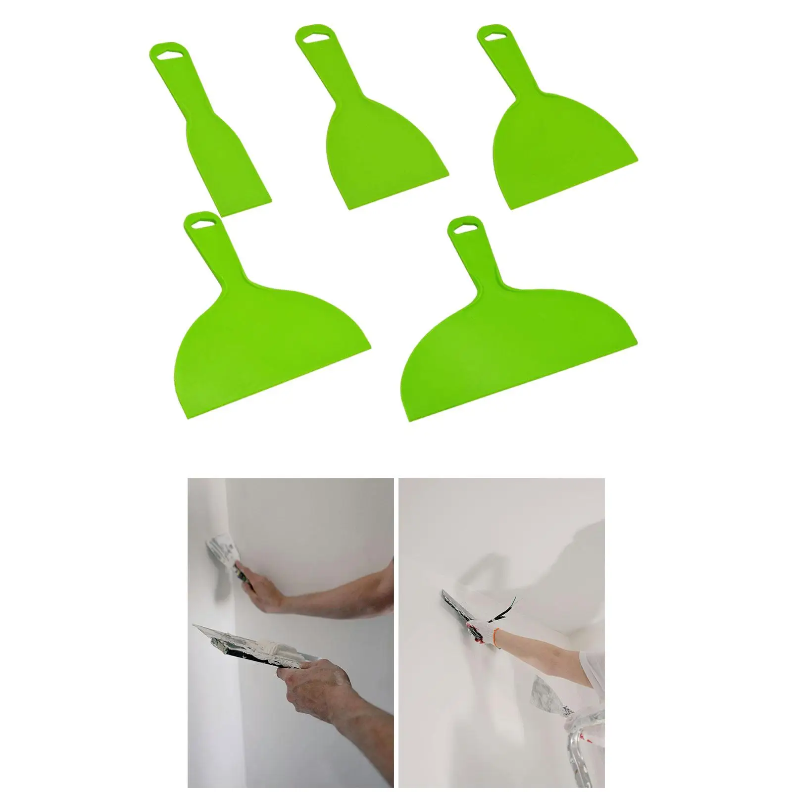 Putty Knife Scraper Paint Scraper Wall Scraper Putty Knife Safe Flexible Plastic Paint Scraper Tool
