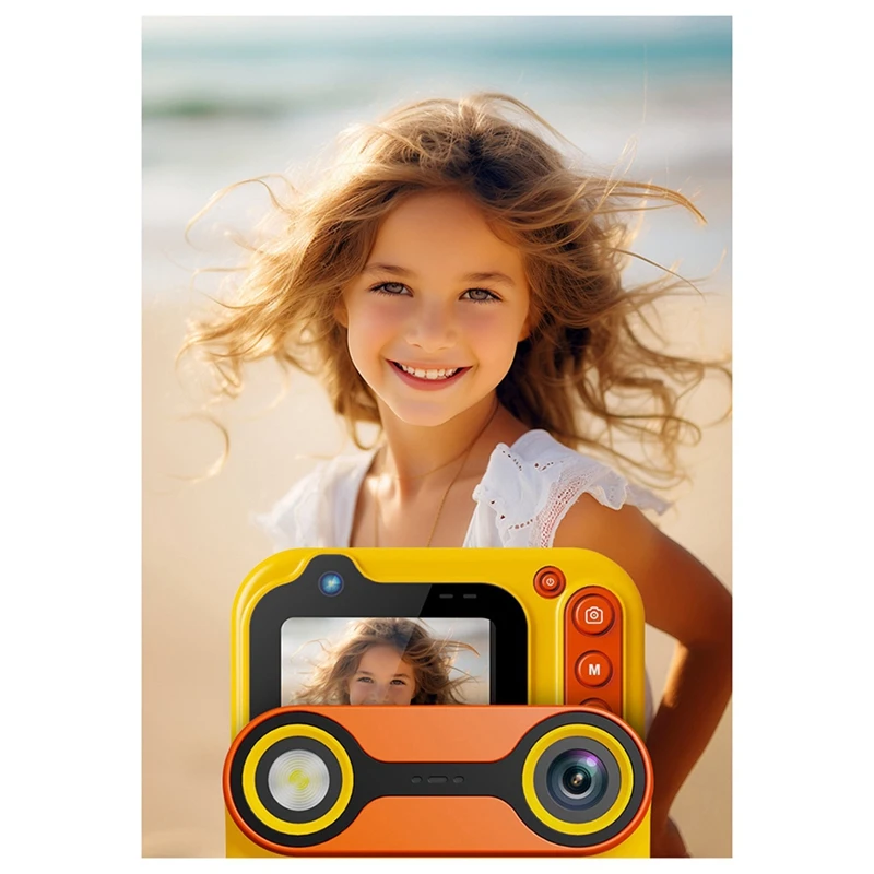 A22R-Waterproof Child Camera Underwater Camera 3 Meters Waterproof Before And After Dual Camera Swimming Outdoor 4