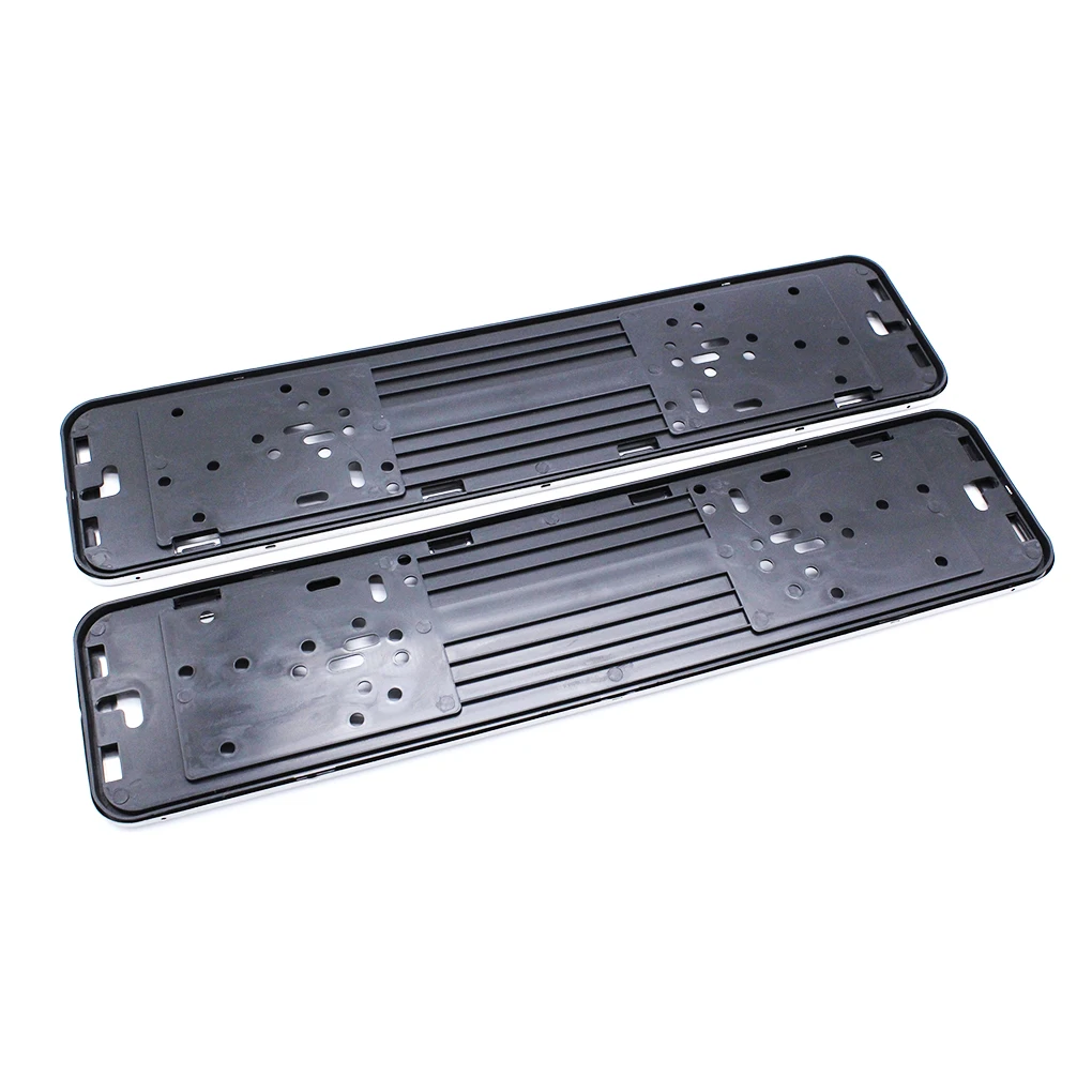 

2pcs License Plate Frame Car Fitting Holder Suitable for Europe Russia