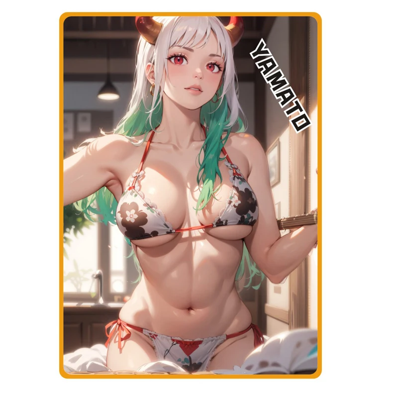 Cartas de One Piece Metal Lufei Boa Hancock Ace Nami Carta inglesa Charizard Sauron Colección Battle Child Regalo de Navidad