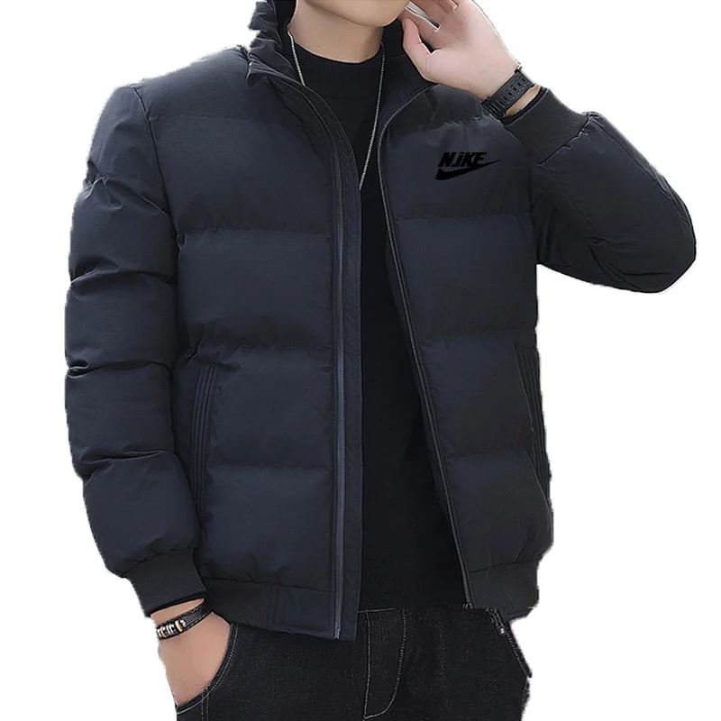 Фото Giacca autunno/inverno alla moda di Brand da uomo nuova giacca da uomo parker giacca da uomo con riempimento della cerniera 남 №4