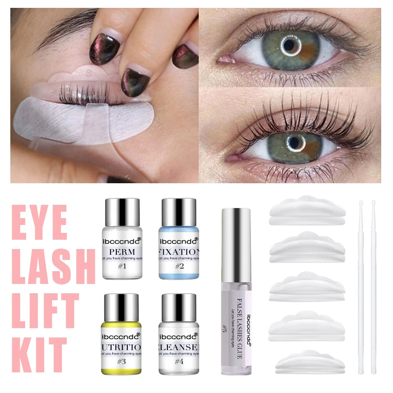 Eye Lash & Brow Lift Perming Kit Di Estensione Per Ciglia Curling Eye Lash Colla Lozione Per Onde Per Uso Domestico Salone Di Bellezza Dropshipping