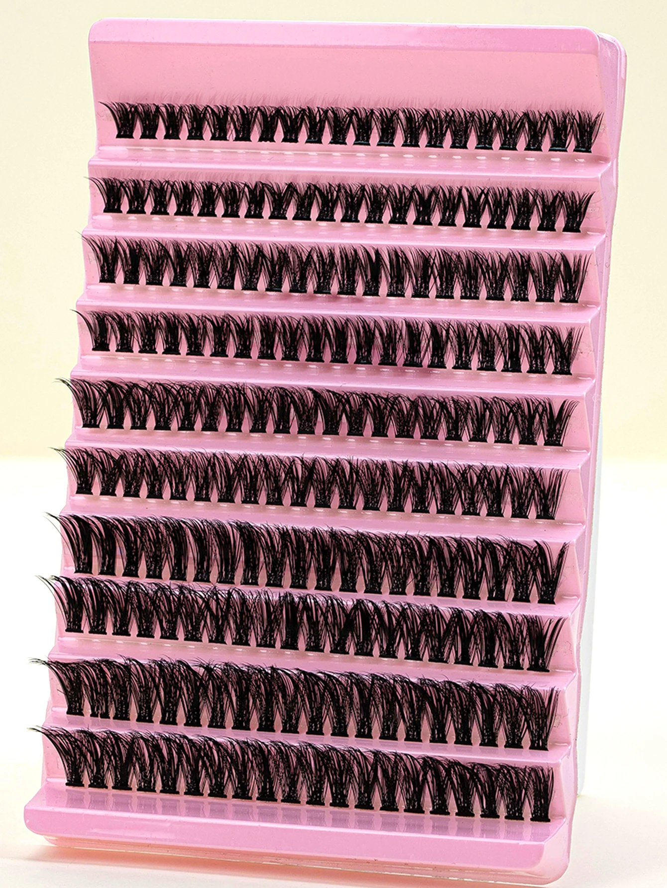 Fake eyelashes, DIY Eyelash Extension Kit, 200pcs Individual Lashes Cluster 80D, 8-16mm Mix Lash Clusters with Lash Bond, Seal and Tweezers