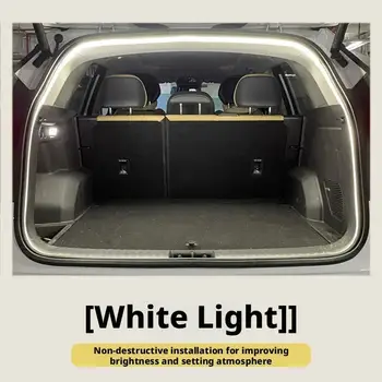 Luci per Bagagliaio Auto, Luci a Induzione Automatica LED con Luci per Portellone, Striscia LED Flessibile in PVC per SUV