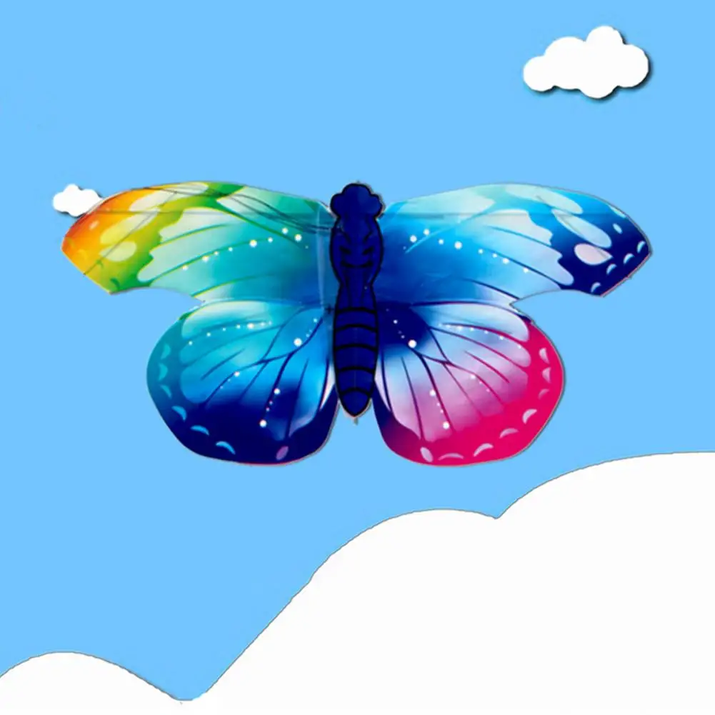 Fly Kite Game with Pole Realistic Kite Toy Improve Limbs Coordination Children Cartoon Parrot Flying Outdoor Toy