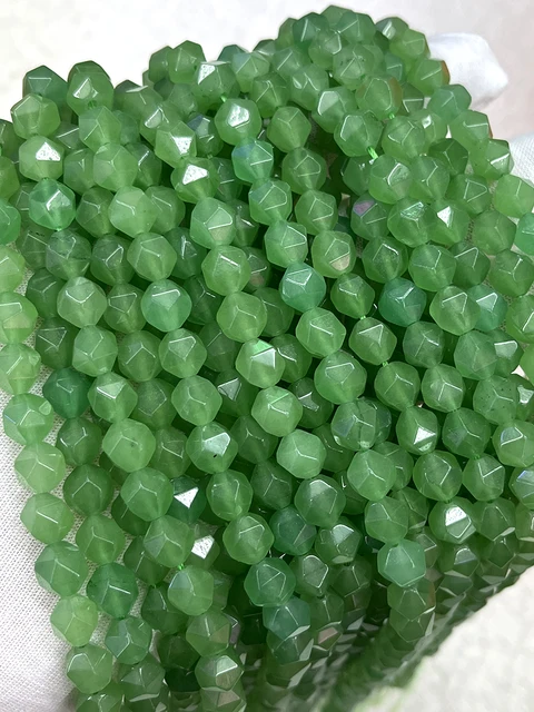 8*12mm Natural Stone Green Aventurine Bamboo Joint Beads Loose Spacer Jade  Beads For Jewelry Making Diy Necklace Accessories - AliExpress