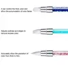 Double Head Nail Art Silicone Sculpture Pen 3D Carving Emboss Glitter Powder Manicure Shaping Silicone Brushes Nail Art Tool 5