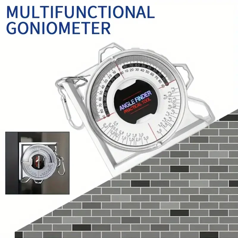 Angle Finder Magnetic Angle Locator Slope Protractor Inclinometer Level  & Tool and Portable Tool Magnetic Angle Locator 3