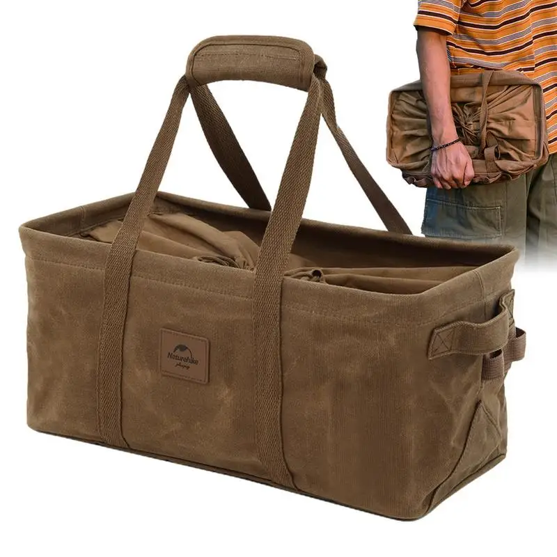 

Duffel Bag Camping Packable Bag For Travel Outdoor Bag Easy To Foldable Top Beam Design Wear-resistant Wax canvas For Outdoor