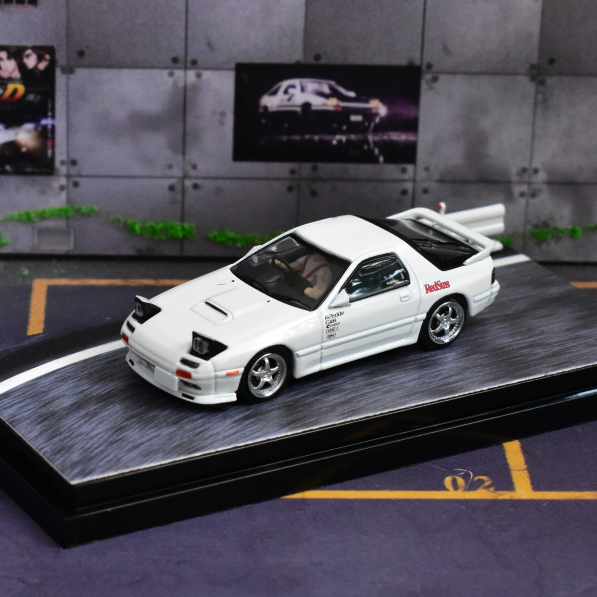 Hobby Japan 1:64 Mazda RX-7 FC3s Diecast Model Car
