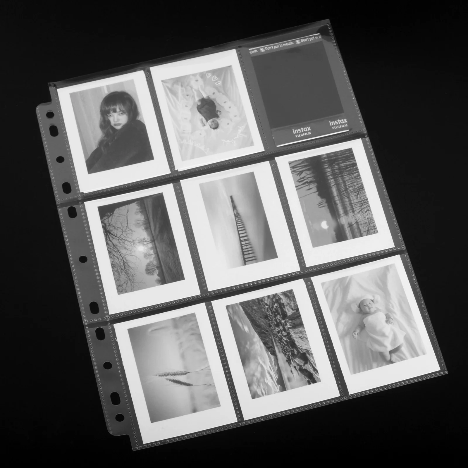 Negativos Filme Bolsas 6x6 6x9 Páginas de Preservação de Filme Preto e Branco 2x3 Páginas de Stroage sem Ácido Fotográfico 120 mm - Image 4