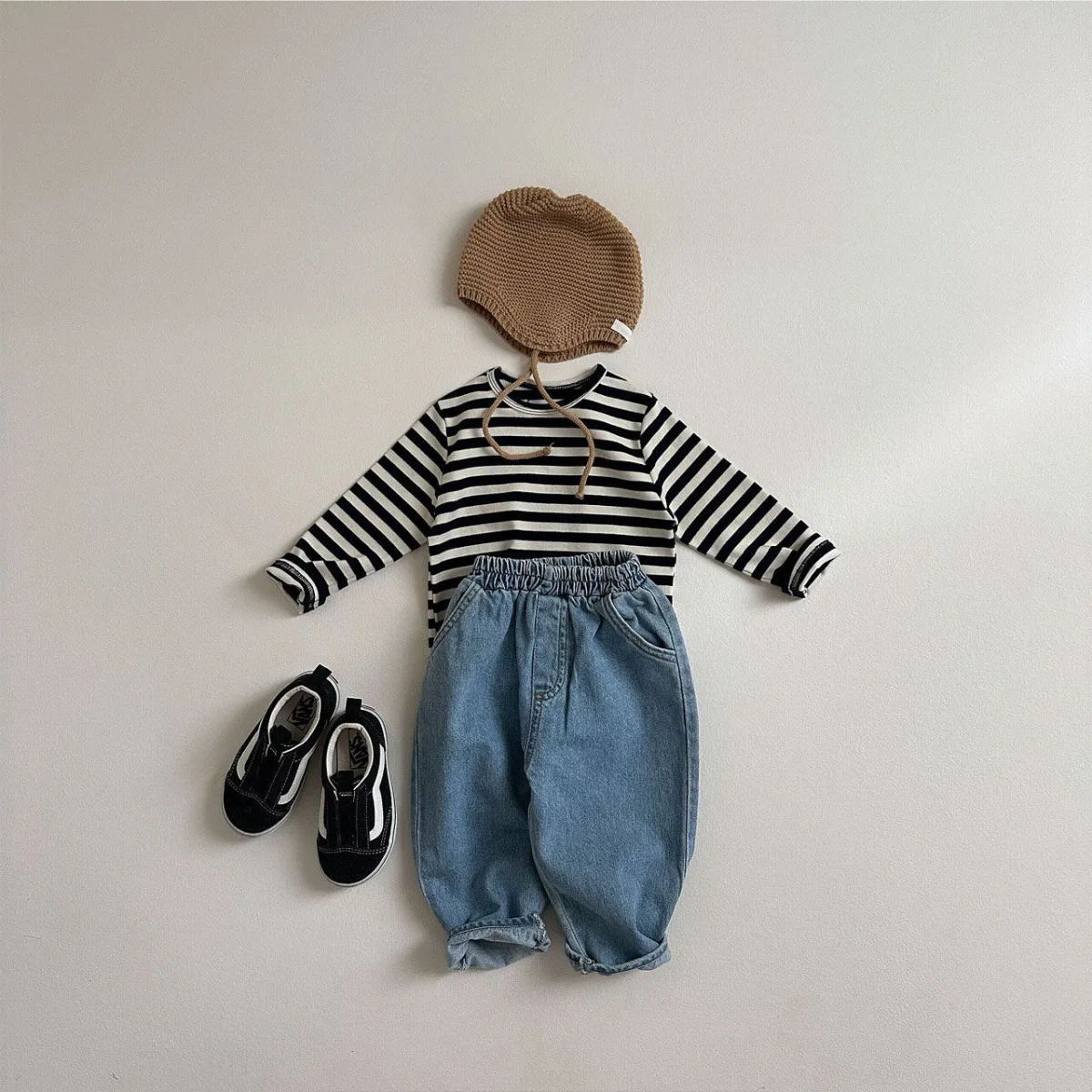 2025 Spring New Baby Long Sleeve Striped T Shirts Infant Girl Casual T Shirts Toddler Boy Loose Tops Cute Kids Tee Baby Clothes 3 2025 Spring New Baby Long Sleeve Striped T Shirts Infant Girl Casual T Shirts Toddler Boy Loose Tops Cute Kids Tee Baby Clothes - Image 3
