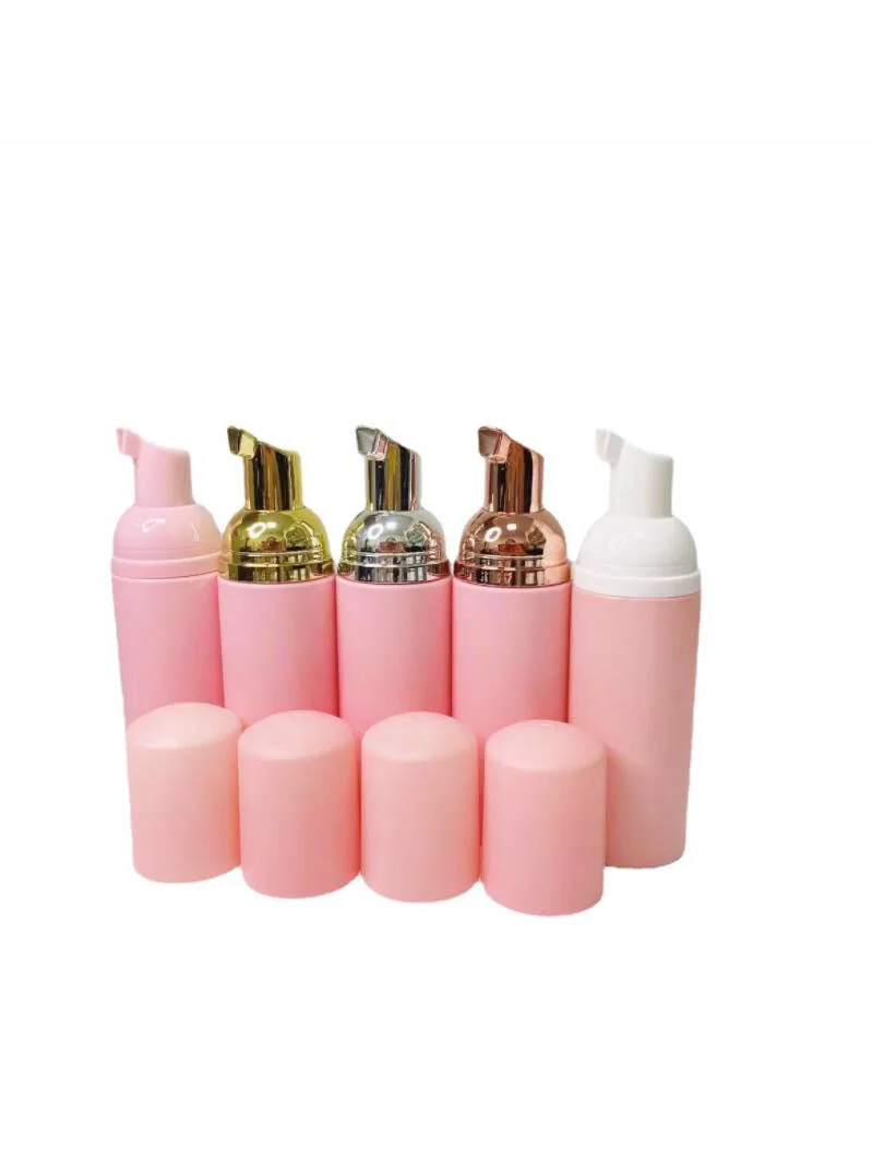 airtac pal plastic foam muffler silencers palm pal 01 02 03 04 pal01 pal02 30pcs/Set 60ml Pink Foam Pump Bottles for Travel Plastic BPA Free Refillable Mini Foaming Soap Dispenser Dispenser Bottles