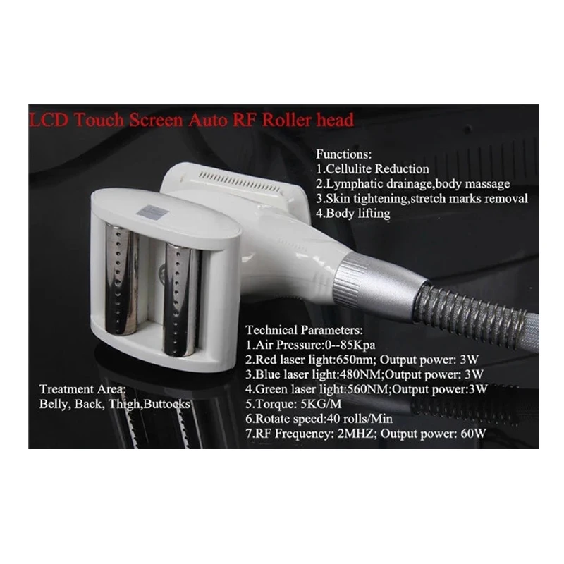 Body Shape Machine EMS Intelligent V9 V10 Vela with Weight rf and Cavitation Handle Accessories Motor