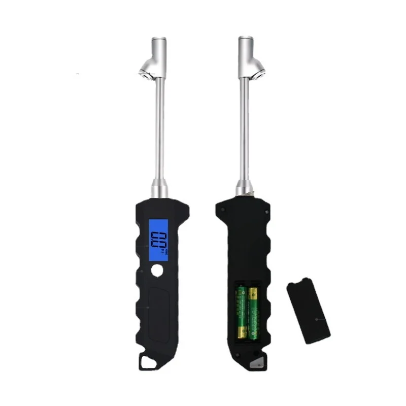 대형 트럭 타이어 압력 측정기 10pcs, L LCD 발광 디스플레이 듀얼 헤드 디지털 디스플레이의 정밀 측정