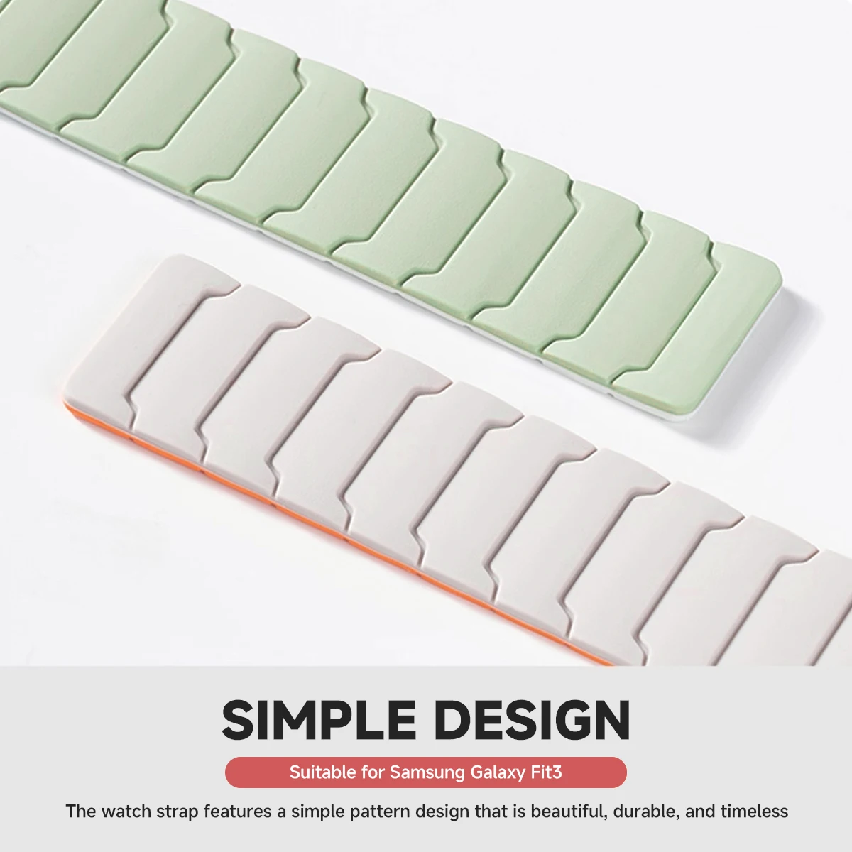 Magnetic Loop Silicone Watch Strap - Universal Sport Band
