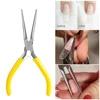 New Nail Art Shaping Tweezers Quick Building Extension Tips Clips UV Gel C Curve Pinching Manicure Tools Acrylic Nails Pincher 2