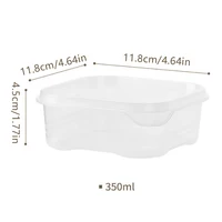 Boîte de conservation de viande congelée GT pour réfrigérateur, tampon de rangement de cuisine pour congélateur, boîtes scellées de qualité alimentaire, préparation de grille 6