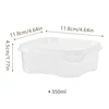Refrigerator Frozen Meat Sub-Package Fresh-Keeping Box Freezer Kitchen Storage Sub-Grid Preparation Food-Grade Sealed Boxes 6