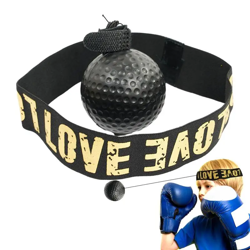 Boxer Per Uso Domestico Reflex Ball Fascia Da Boxe Per Bambini Palline Reflex Palline Reflex Compatte Per Costruire L'Agilità Per La Camera Da Letto D