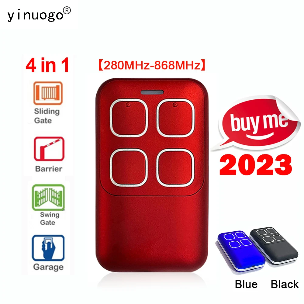 4in1280MHz868MHzMultiFrequencyGarageDoorRemoteControl