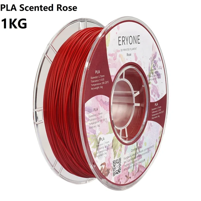 ERYONE Clearance Promotion TPU PLA PLA+ Silk Rainbow Ultra Silk 3D Printing Filament 1KG/0.5KG For FDM 3D Printer Fast Shipping Scented Rose
