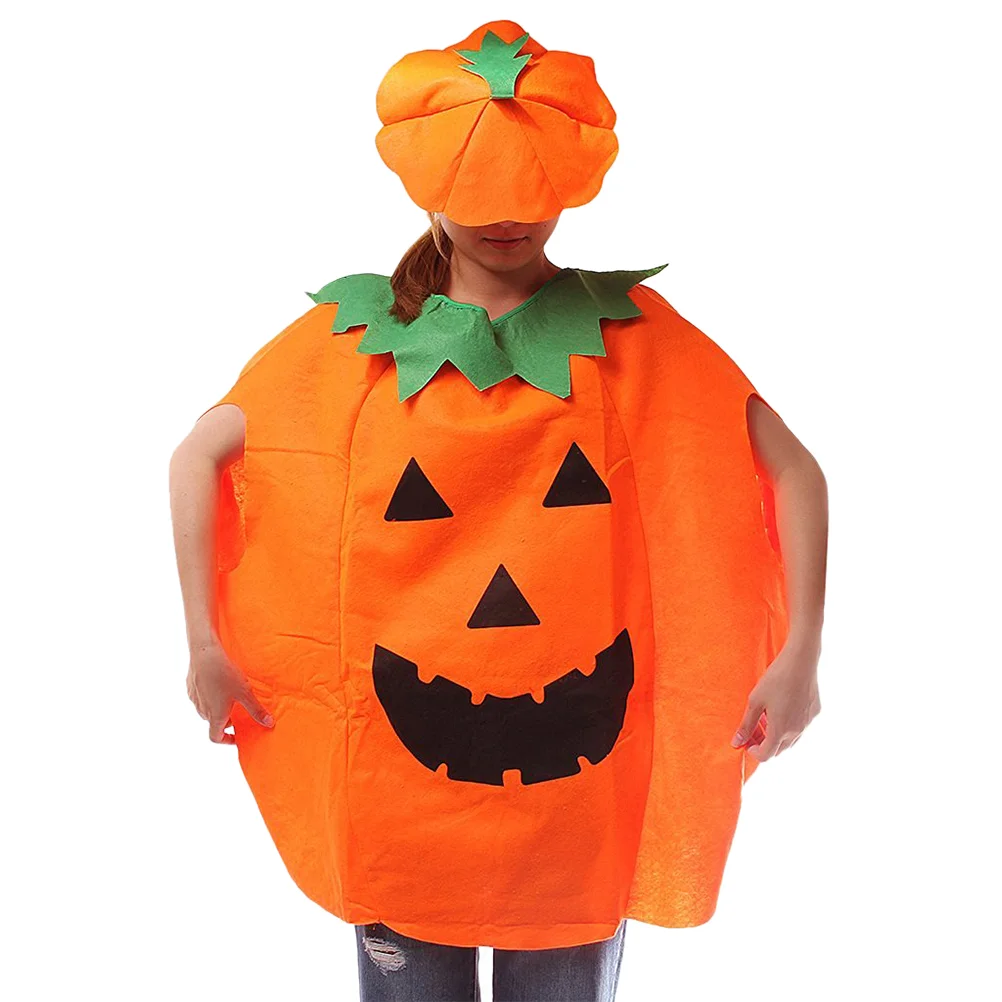 Halloween Party Props Men Festival Costume Set Cosplay Costume Pumpkin Halloween Adult Outfit Suit & Hat