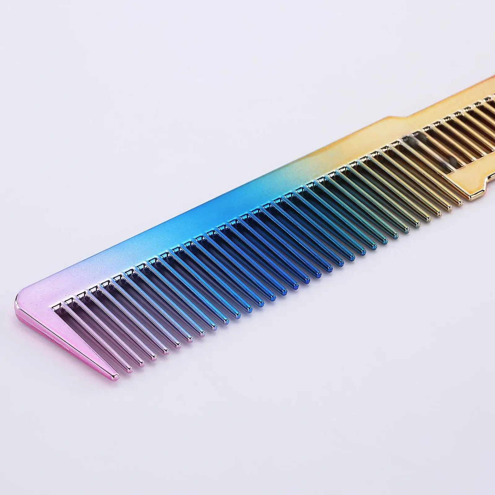 

2X Hair Cutting Comb Barbers Salon Hair Hairdressing Combs Flat Top Comb