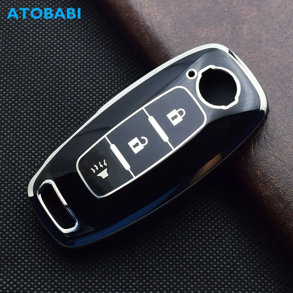 Tpu Car Key Cover Remote Key Case Protector Per Nissan X-Trail T33 Juke Qashqai J12 Teana Ariya Altima 2022 2023 Accessorio Auto