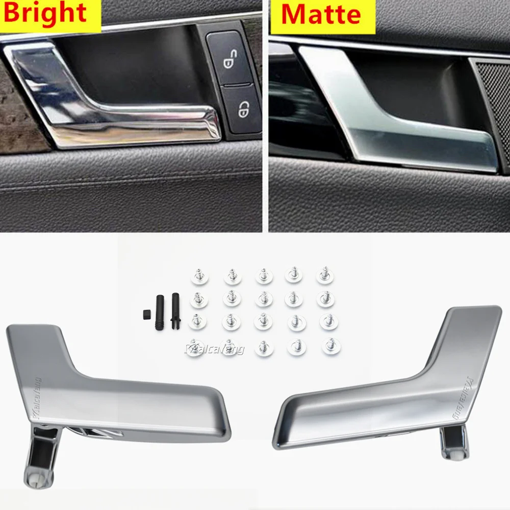 

NEW! Interior Door Handles Open For Mercedes Benz X204 W204 GLK250 C Class C180 C200 C300 GLK 2008-2015 Inner Handle Left Right