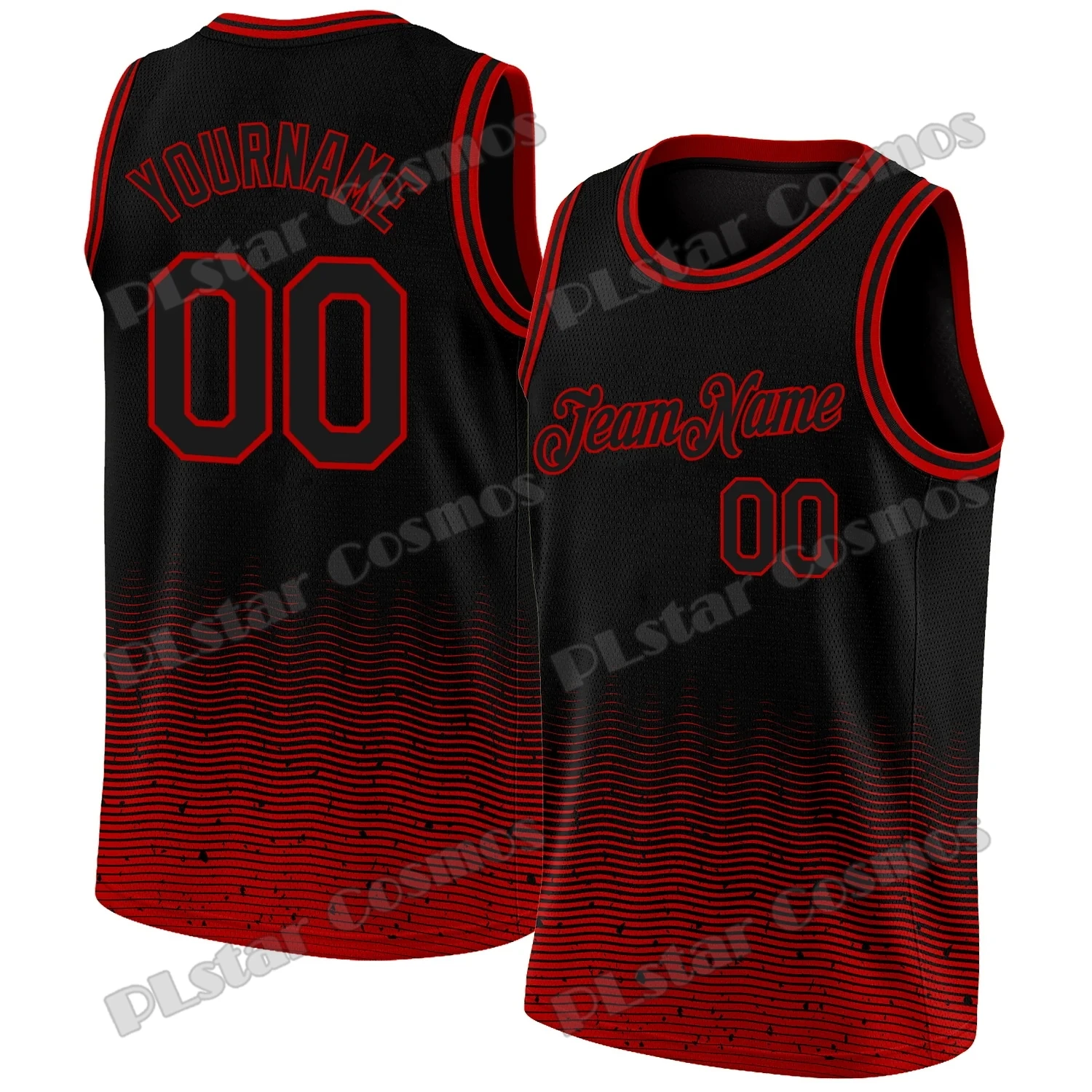 Maillot De Basket Sans Manches JT Paintball – Homme, Rouge/noir, Taille M (occasion)