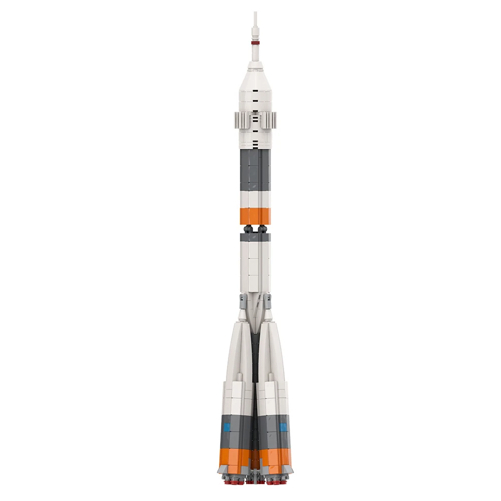 Moc34825 Ultimate Soyuz Rocket Collection 1110 Scale Rocket Building