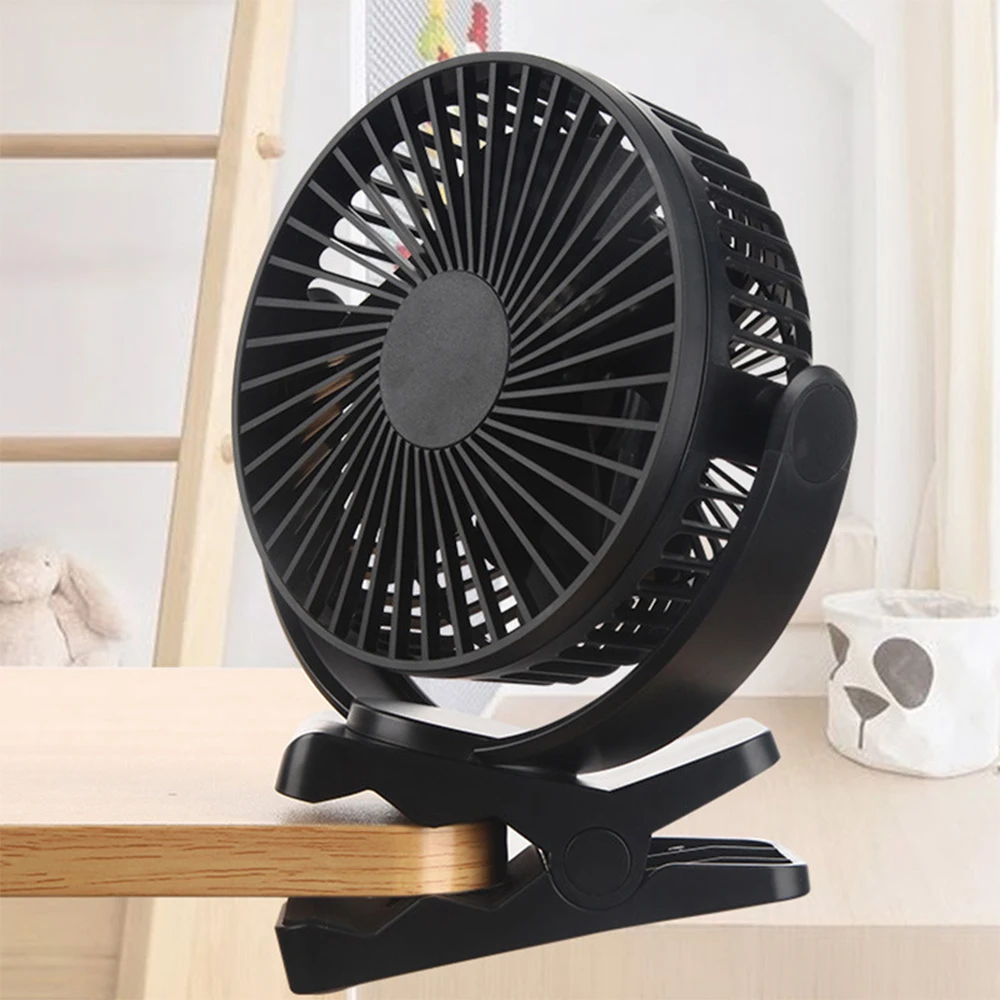 10000mAh 8-Inch Rechargeable Battery Operated Clip on Fan, Air Circulating USB Fan,Portable for Outd Camping Tent Beach or Car