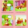 Creative Children Board Games Music Mushroom House Table Cosplay  Party interactive Desktop Games Toys With Lights Gift for kids 5
