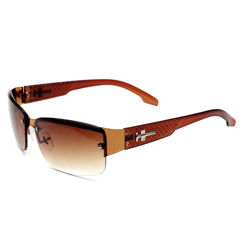 Neue Herren Sonnenbrille Herren Metall rahmenlose Kopie-Stück Sonnenbrille quadratische Reit sonnenbrille – Detail 9