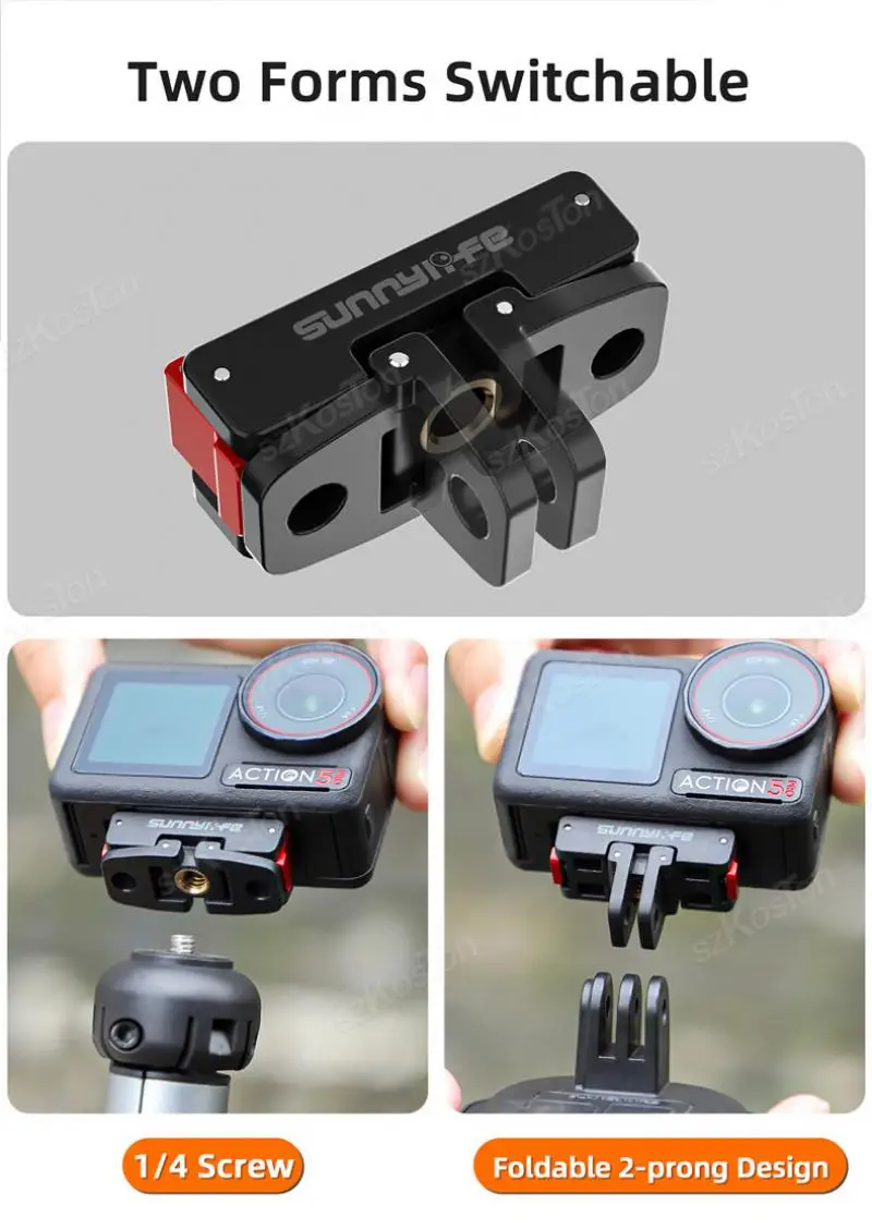 UURig VRIG Supporto magnetico a sgancio rapido per DJI