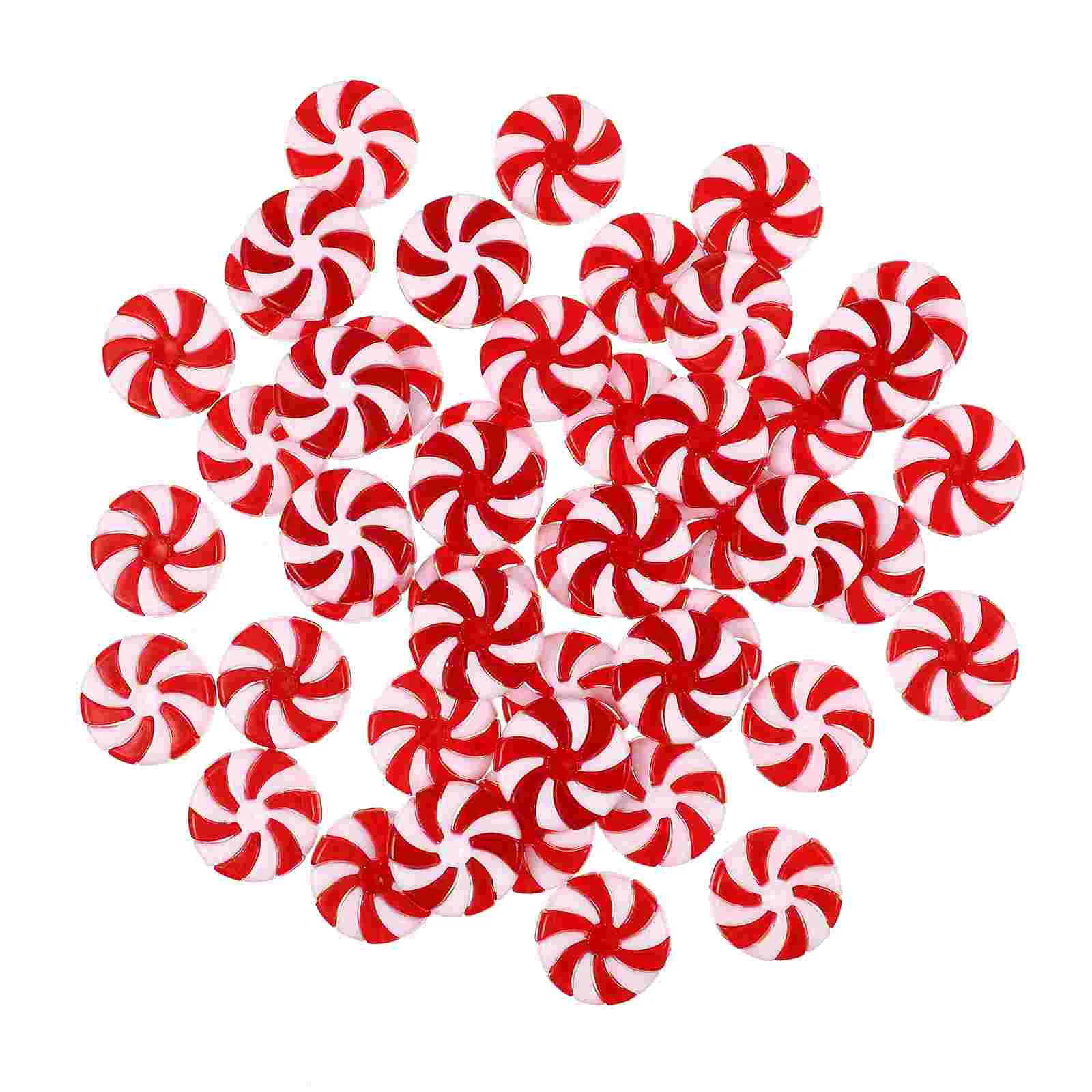 

Christmas Candy Diy Ornaments Tree Xmas Pendants Decorations Decor Peppermint Hanging Fake Candies Cane Ornament Garland