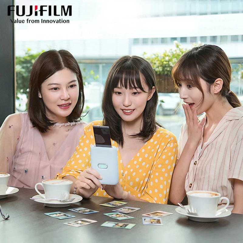 Fuji Instax Mini Link One-time Imaging Mobile Phone Mini Portable Mobile  Phone Photo Printer Link Bluetooth Connection - Film Cameras - AliExpress