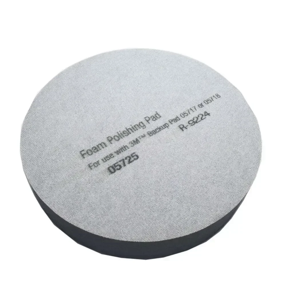 Replacement Foam Polishing Pad Tool 05725 8 Inch Auto Car Compounding Round Single Sided Supplies Durable 2Pcs car polishing pad car polish pad car polishing sponge