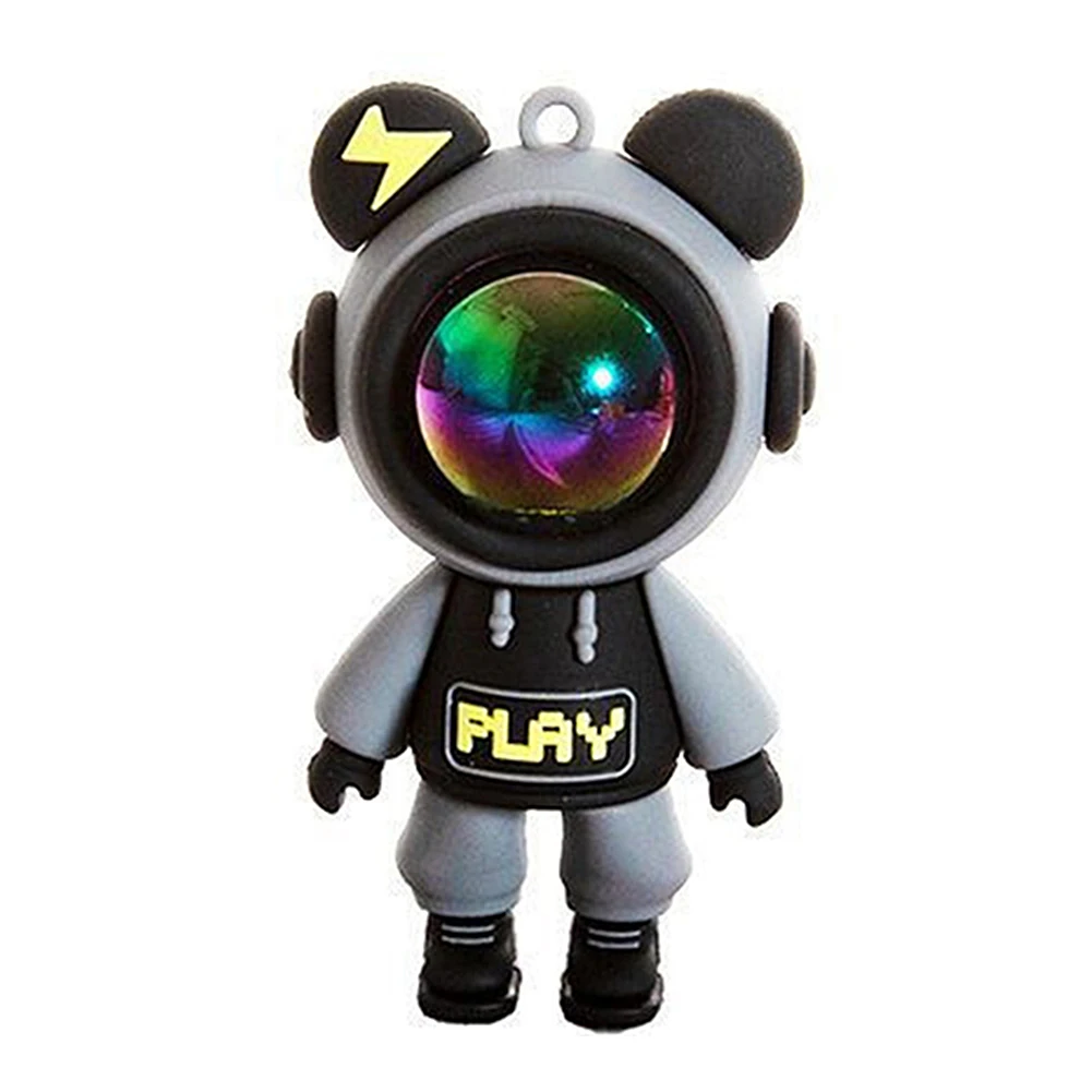 Car Air Outlet Perfume Clip Cartoon Astronaut Aromatherapy Ornament Funny Car Air Freshener Ornament Vent Accessories