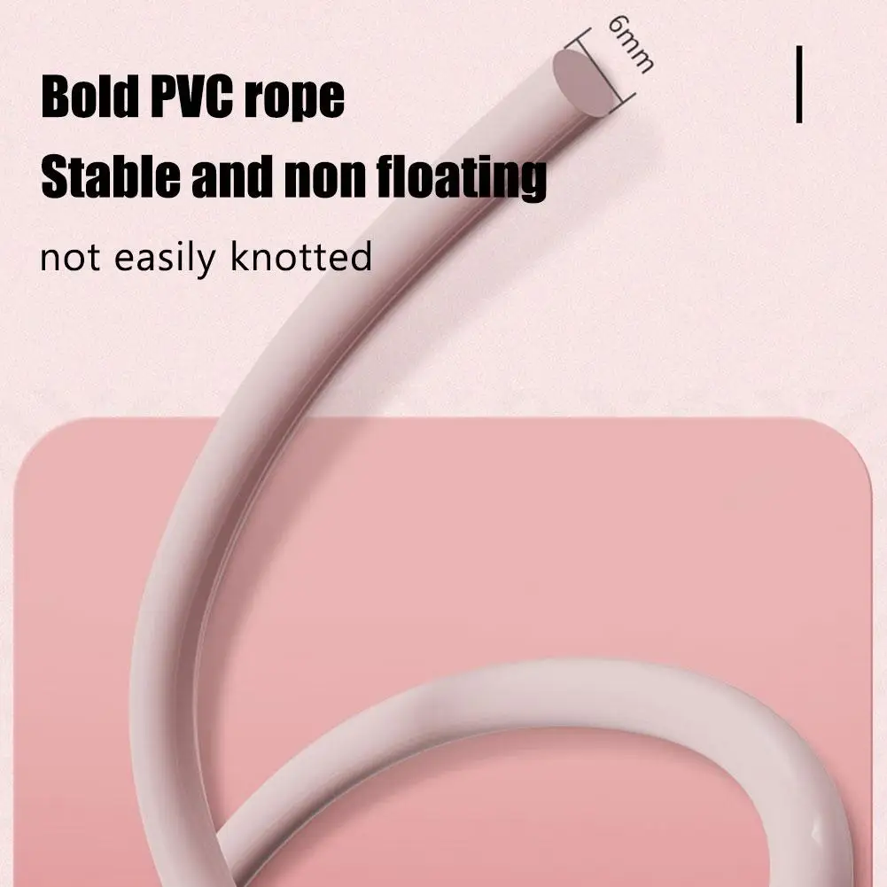 5mm PVC Skipping Rope Adult Jump Rope Weight Loss Children Sports Portable Fitness Equipment Professional Men Women Gym jump rope