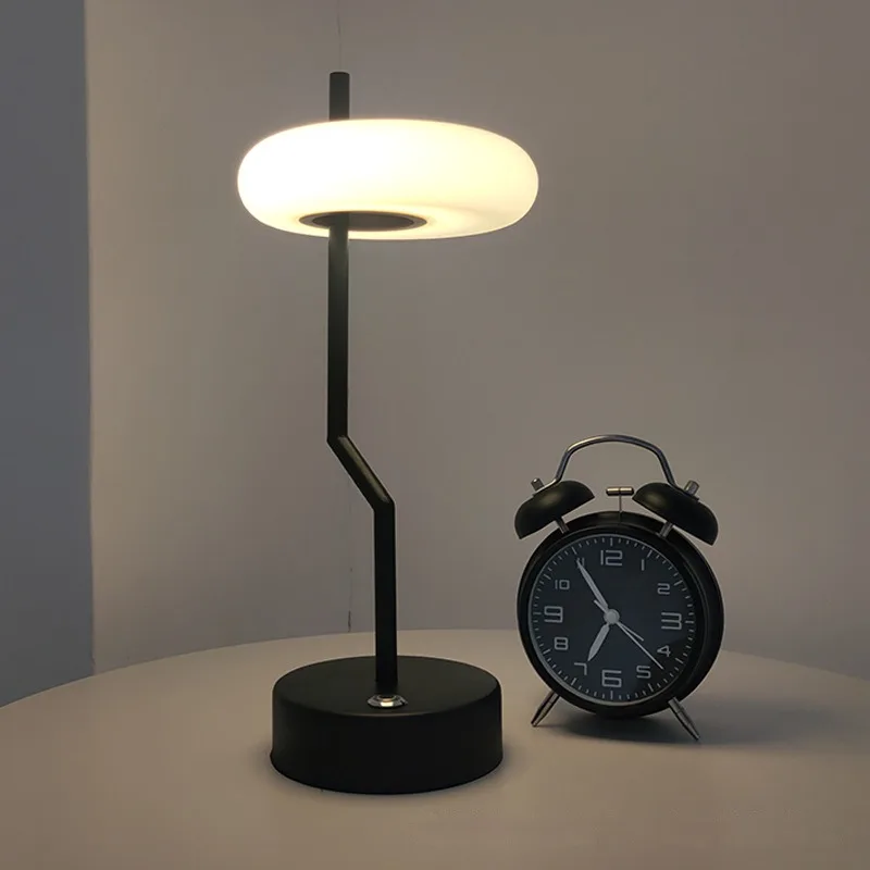

New Retro Simple Led Charging Table Lamp Warm Light Atmosphere Bar Modern Decoration
