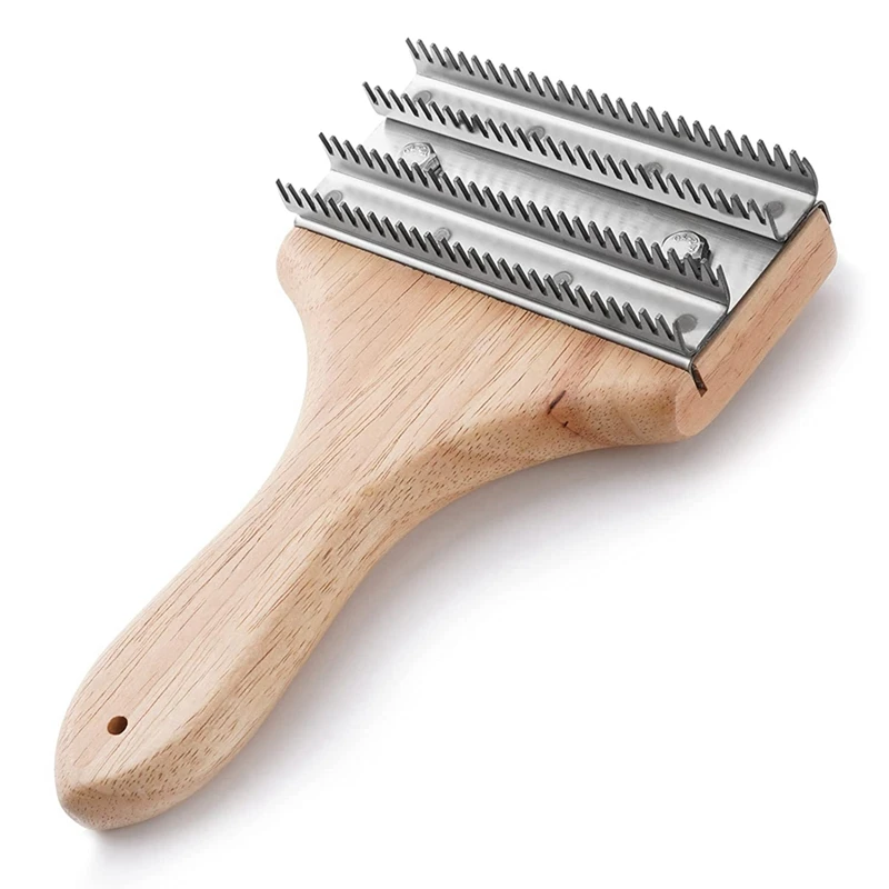7-3/4 Inch Polishing Buff Wheel Rake For Removing Residual Compounds Metal From Buffing Wheels