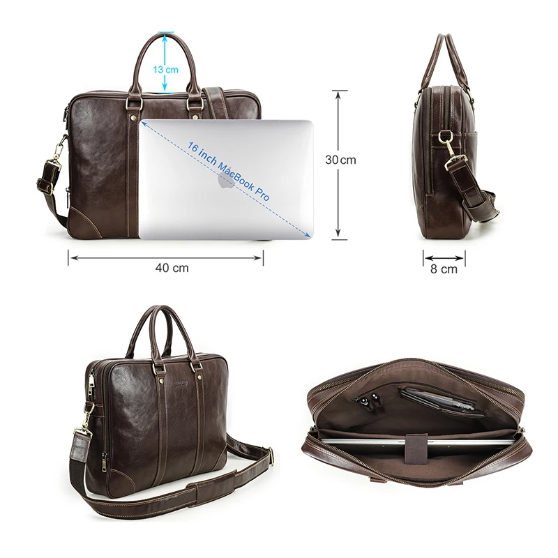 Bolsa Mensageiro Couro Vegan - Estilo E Funcionalidade