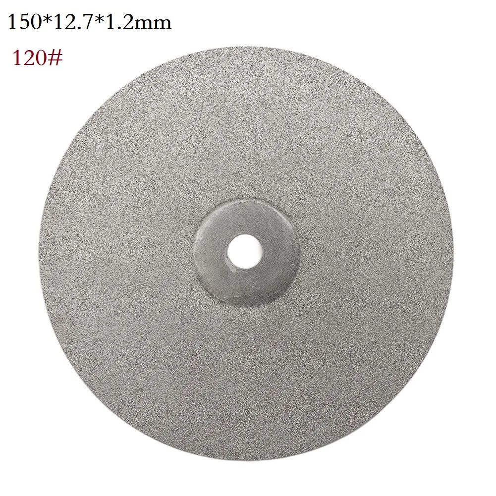 

6" 150mm Grit80-3000 Diamond Coated Wheel Lapping Disc Flat Lap Wheel PACK Grinding Gemstone Jewelry Glass Durable