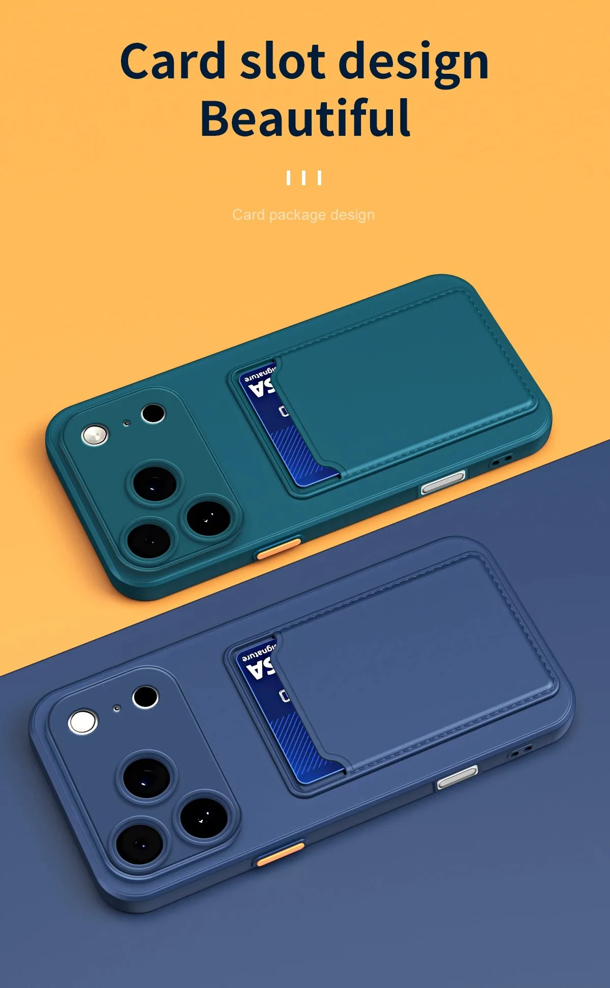 Luxury Soft Silicone Wallet Phone Case For iPhone 17 Air 16E 15 14 11 13 12 Pro XS Max Plus XR X Card Holder Slot TPU Back Cover