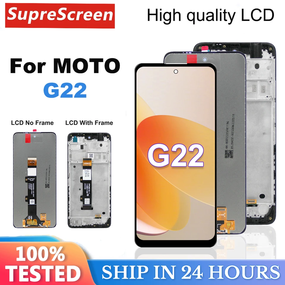 DISPLAY LCD MOTOROLA MOTO G22 XT2231-2 RICAMBIO SCHERMO + TOUCH SCREEN