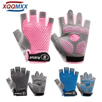 1Pair Children Gloves Half Finger Outdoor Sports Kid Cycling Boys Girls Protection Antislip Breathable Thin Spring Summer Gloves 1