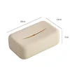 Light Luxury Tissue Box Soft Waterproof Tissue Box Cover Silicone Reusable Wet Wipe Box Holder Bathroom Kitchen Paper Holder 3