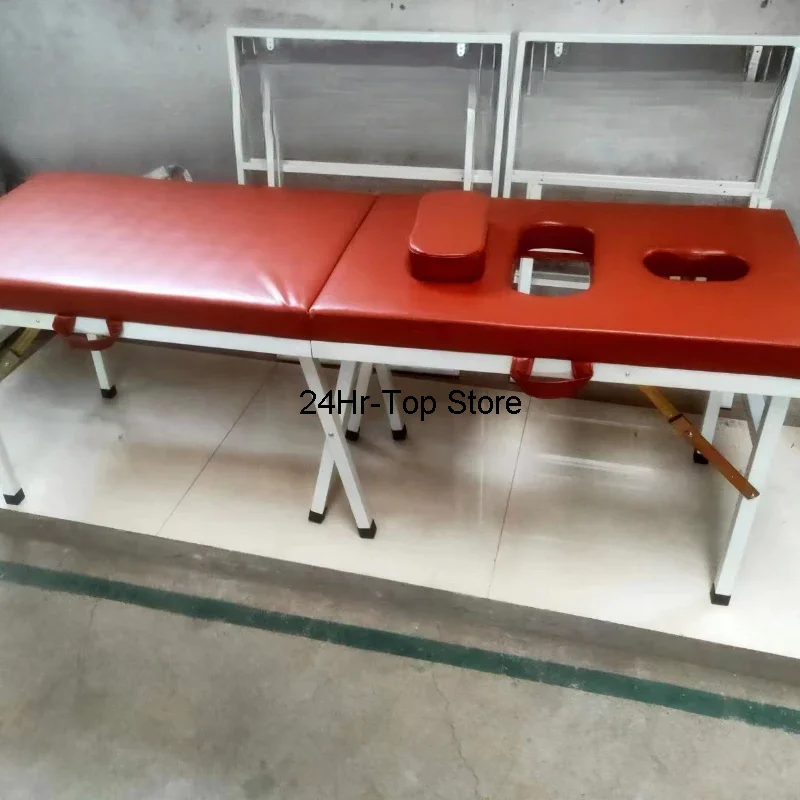 Tattoo Beauty Massage Bed Folding Portable Speciality Face Massage Table Bathroom Knead Lit Pliant Beauty Furniture RR50MB